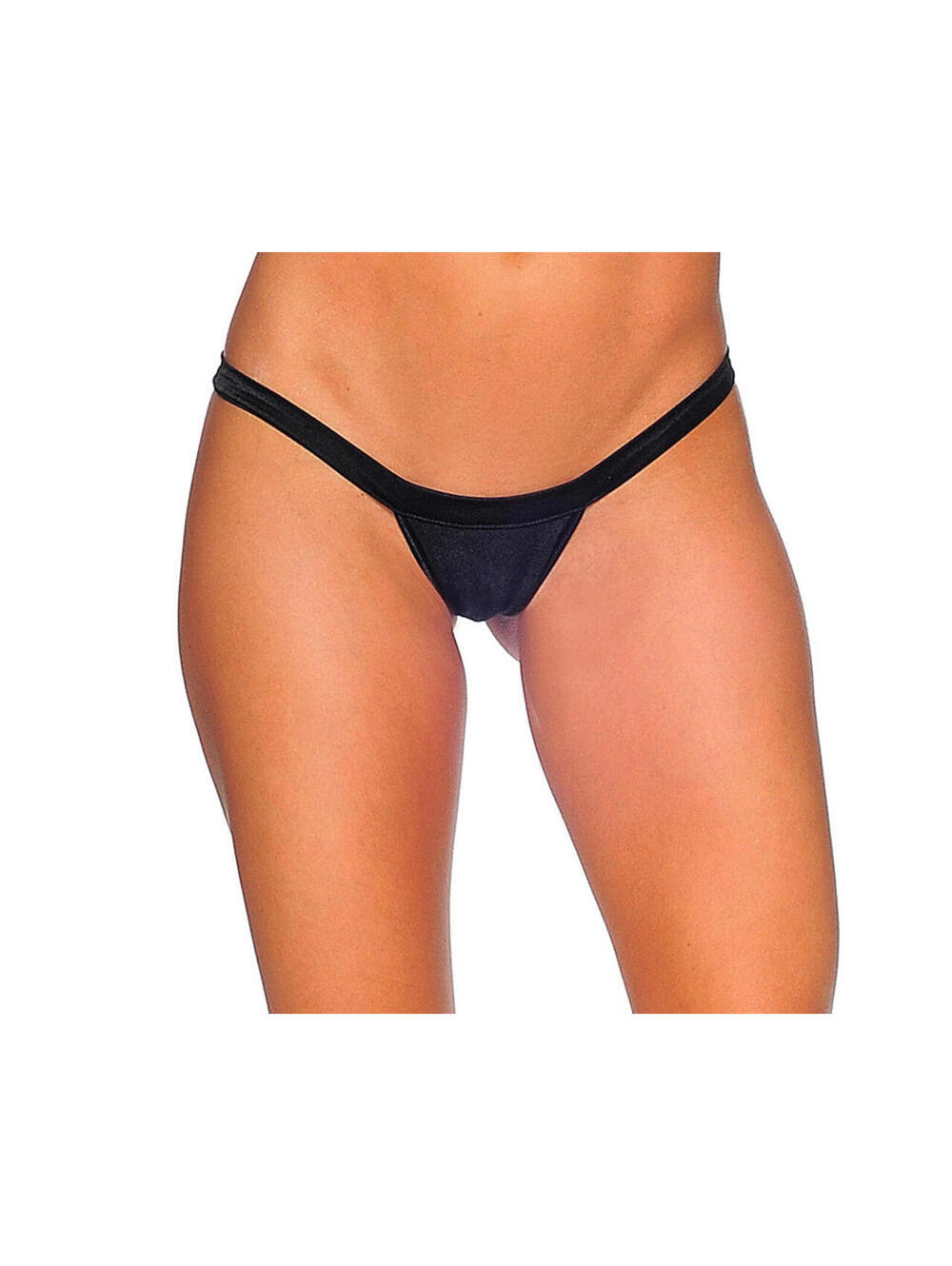 BODYZONE Dancer Comfort T Strap Low Rise Thong BLACK